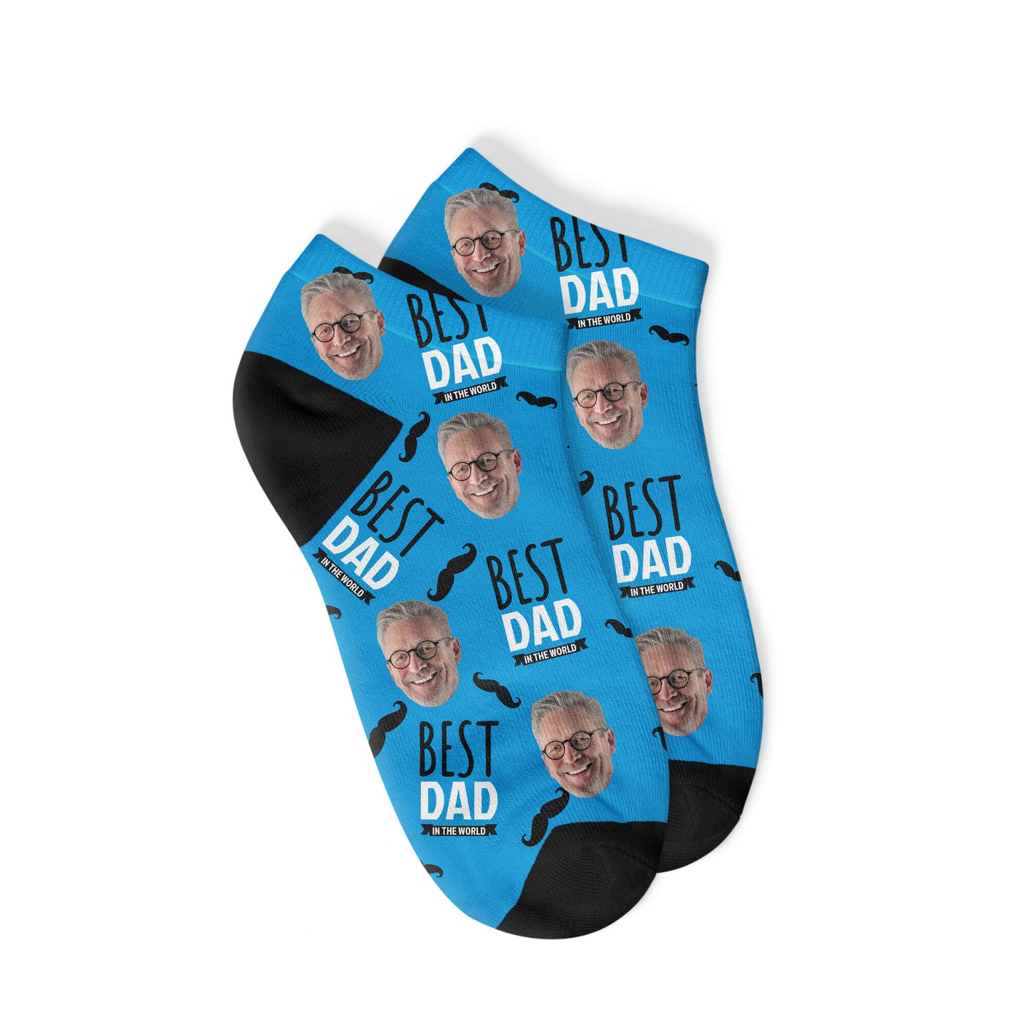 Custom Dad Sneaker Socks "BEST DAD"-