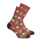 Custom Hemp Socks-Red