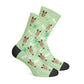 Custom Horse Socks-Green