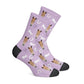 Custom Horse Socks-Purple