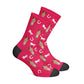 Custom Horse Socks-Red