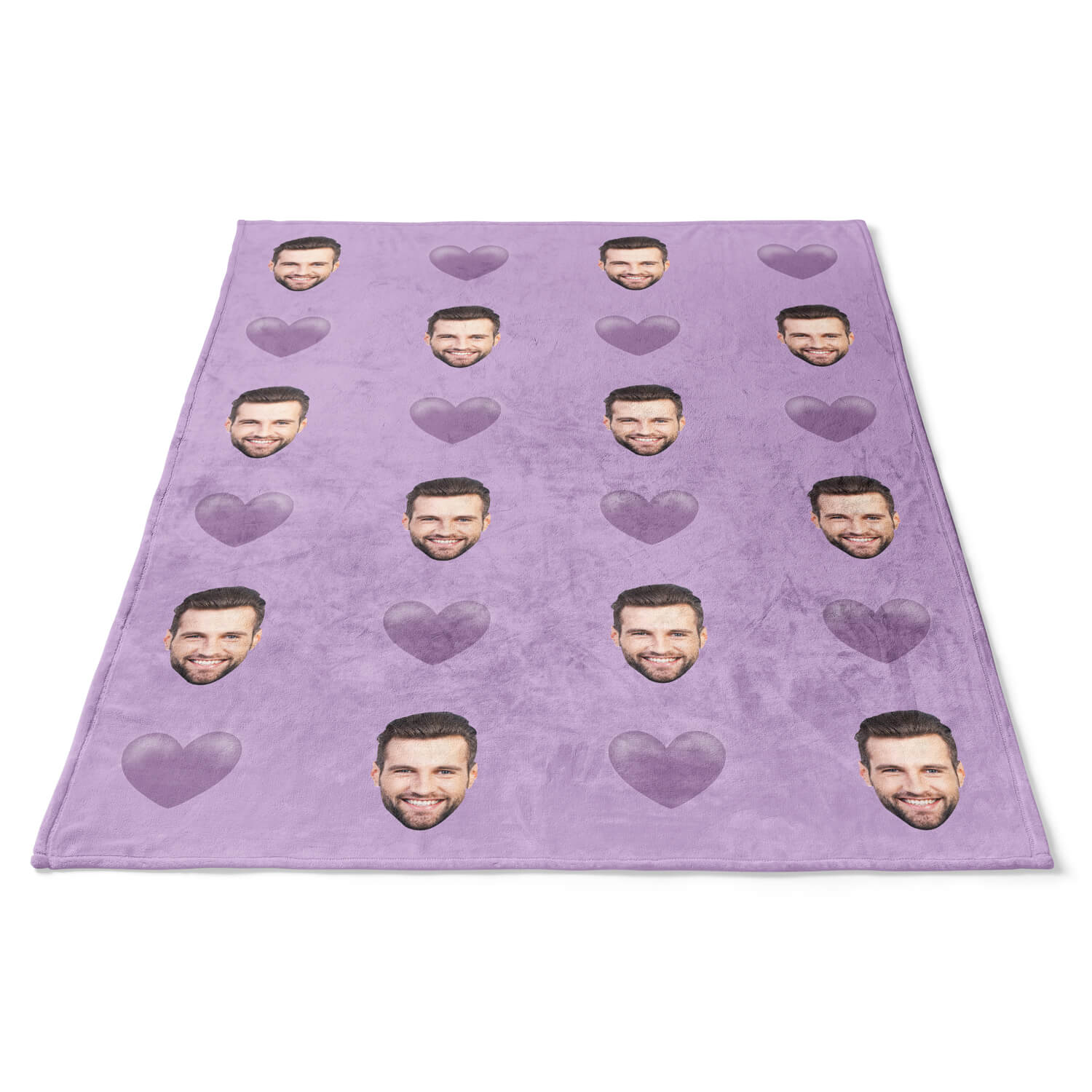 Custom Love Blanket-Purple