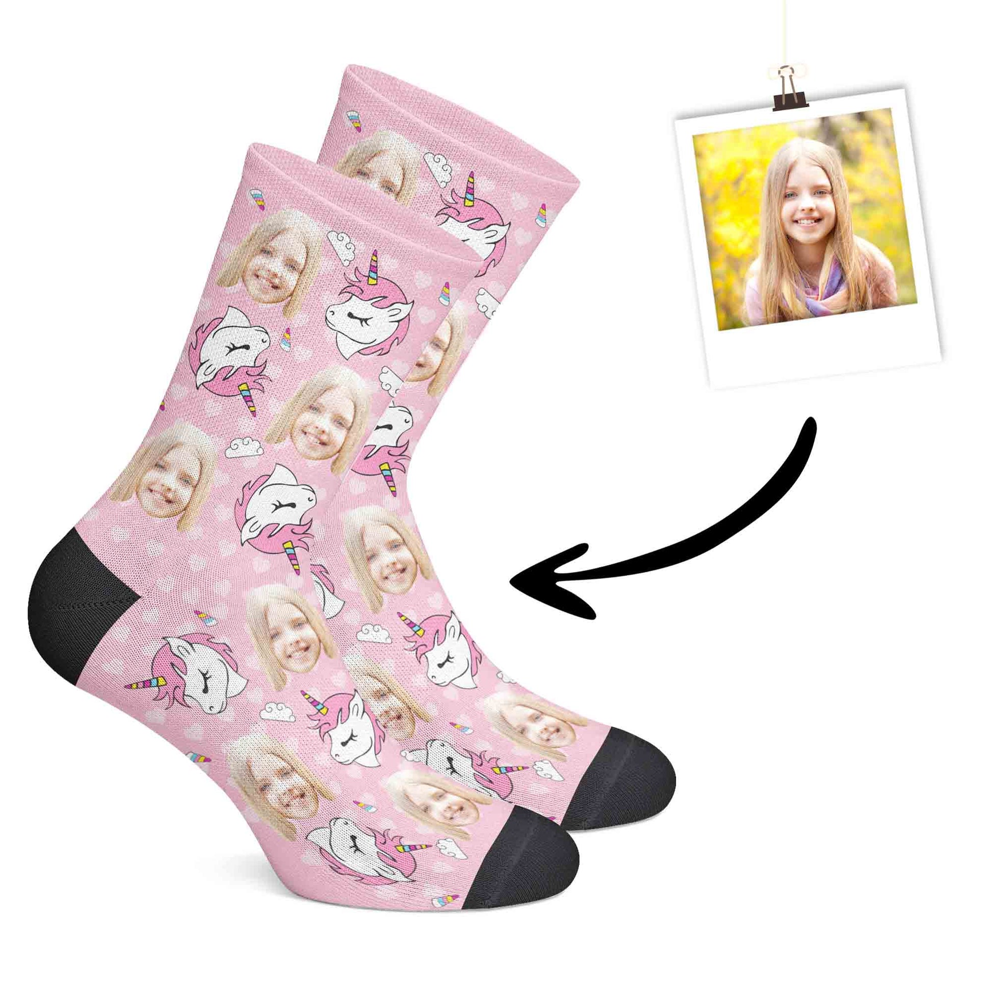 Custom Unicorn Socks - Child-
