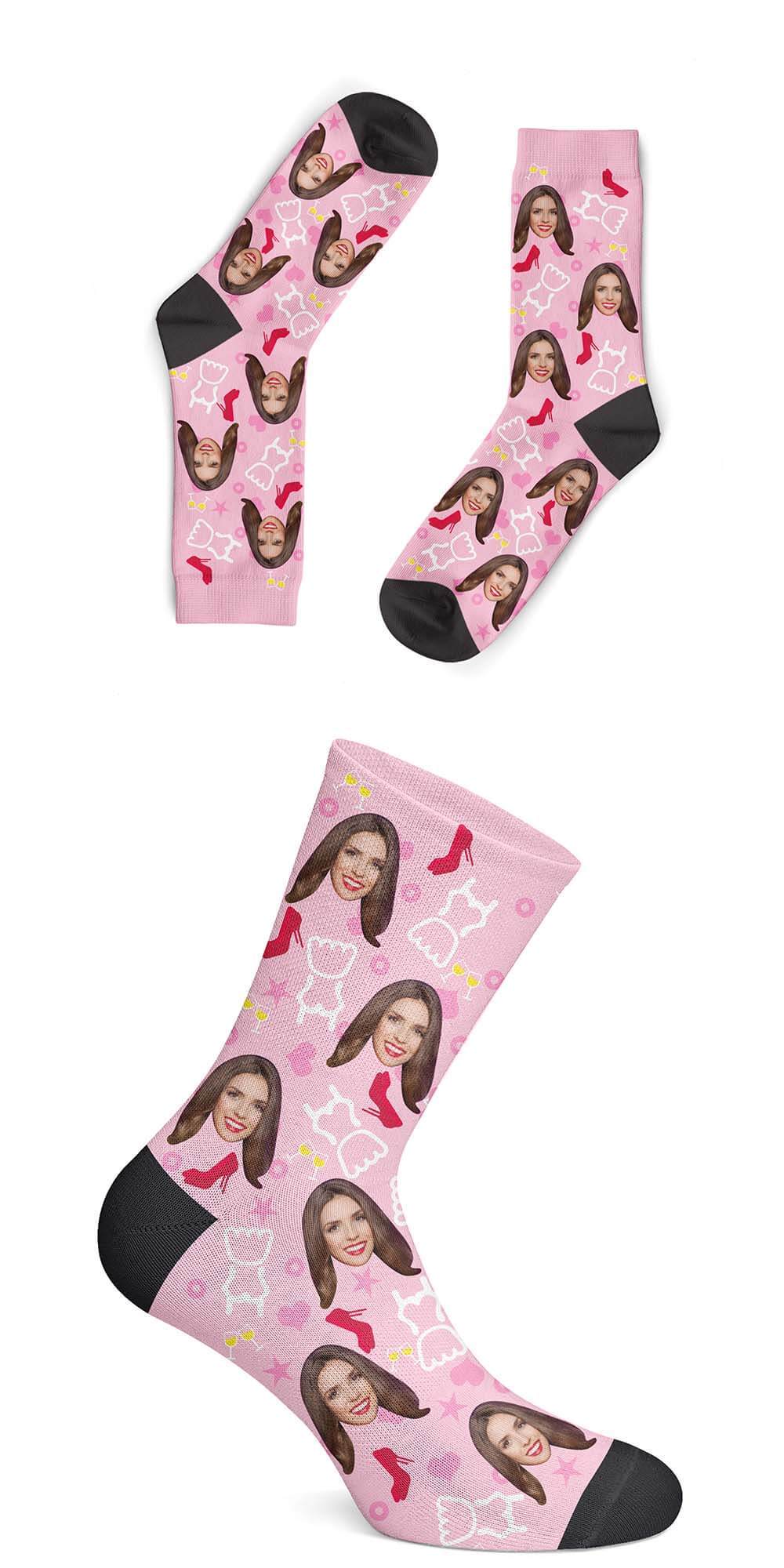 Custom Wedding Socks - For Her-
